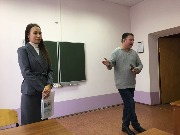 Встреча студентов с профессиональным медиатором   - сотрудником Рязанского центра медиации и права