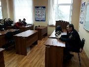 Занятие в главном кинологическом управлении МВД России по Нижегородской области