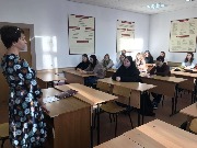 Будущие юристы встретились с начальником отдела кадров и государственной службы Арбитражного суда Рязанской области