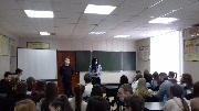 Профилактическая беседа студентов колледжа