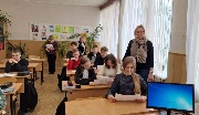 Профориентационная работа в Полянской средней школе 28.02.2023