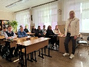Профориентационная работа в Полянской средней школе 17.11.2023