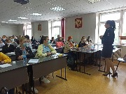 Профилактическая беседа со студентами факультета СПО