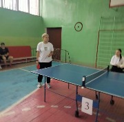Соревнования по настольному теннису