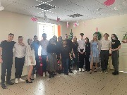 Награждение участников танцевального флешмоба