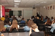 Сотрудники Пензенской Госавтоинспекции провели для студентов профилактическую беседу