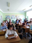 Встреча со школьниками «Выбор профессии и карьера»