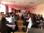 Встреча студентов 1 курса с начальником отдела взаимодействия с иными органами местного самоуправления и органами МКУ МЧС